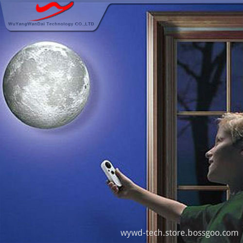 Battery rechargeble fancy bionic led moon pendant light
